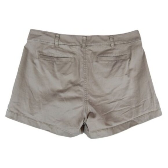 J.Crew Stretch Chino Khaki Shorts Size 14 Classic Preppy Polished Summer Essenti - Picture 2 of 8
